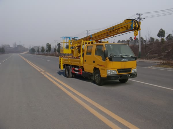 江鈴13.5米高空作業(yè)車（雙排 黃牌）