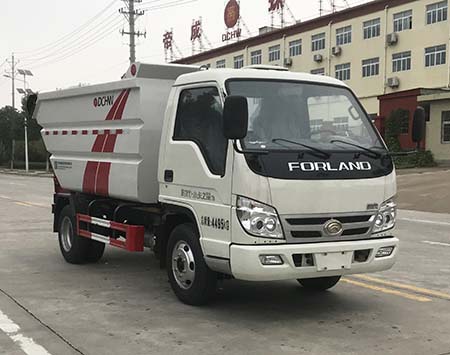 帝王環(huán)衛(wèi)牌HDW5049ZZZB6型自裝卸式垃圾車